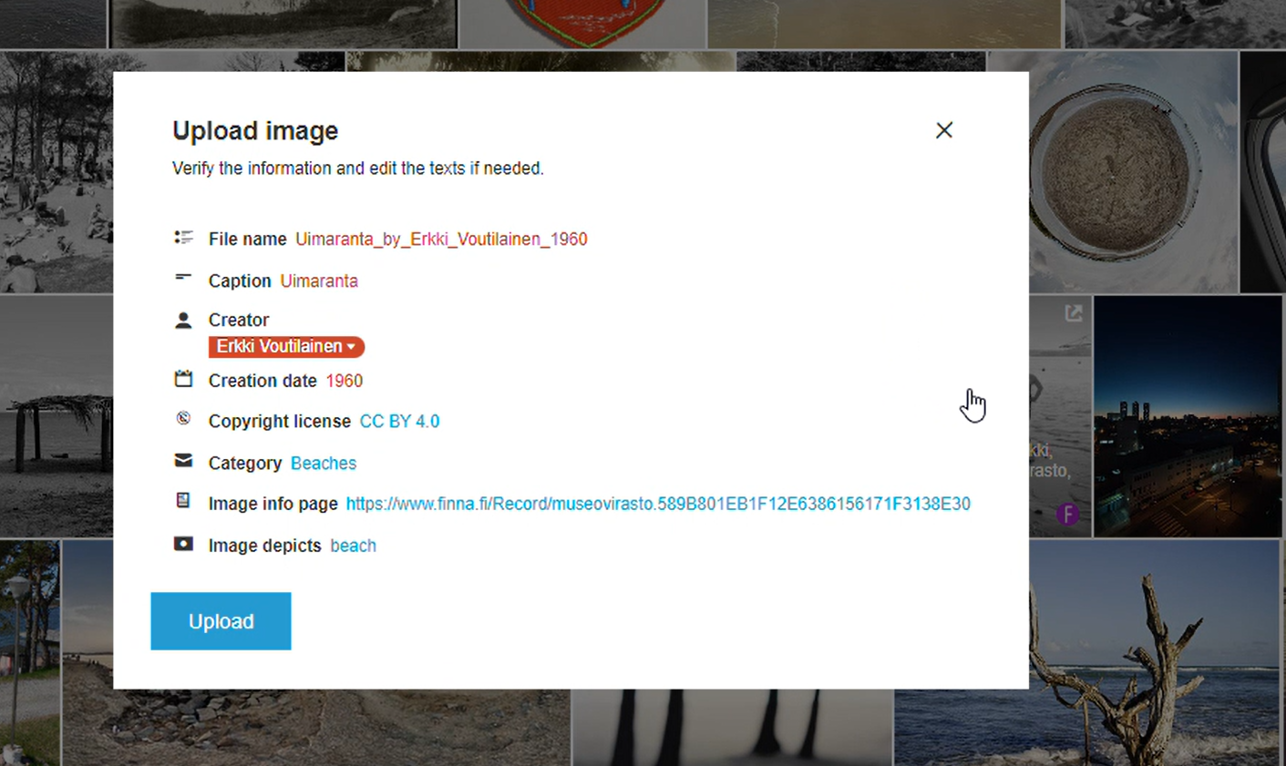 Main contribution user view